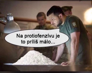Na protiofenzívu je to málo